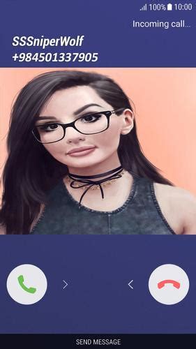 sssniperwolf's phone number|sssniperwolf real call.